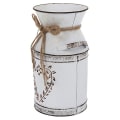 Miniatyrbild 4 av 4: Blomsterarrangemang Vas Kruka Hållare Bord Mittstycke Dekoration Ornament Vit 19.5X10cm White 19.5X10cm