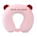 Miniatyrbilde 2 av 5: Høykvalitets Reisepute Memory Foam Nakkepute 80 Skum Dyre U-form Fly U-form Plysj 100% Polyester_xrzi 1