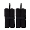 Miniatyrbilde 2 av 2: 4 stk. Markisevektposer, Heavy Duty Markisevekter, Sandposer for Instant Legs, Utendørs Solskjerming (svart) Black 42*11*8cm