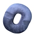 Miniatyrbilde 3 av 4: Hemorider Ortopedisk Haleben Haleben Smertelindring Memory Foam Smultringpute Setepute 100% Polyester Sirkulær Strikk_xrzi Sky blue
