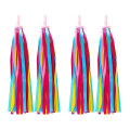 Miniatyrbild 1 av 3: 3 Par Durable Barn Scooter Cykel Styreband Streamers Grepp Toppar Band Baby Bärar Tillbehör 2 pairs 25X0.7CM