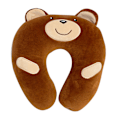 Miniatyrbillede 2 af 5: Sød Dyre Memory Foam Ergonomisk Kølende Nakkepude Nakkerejse U-Formet Pude 100% Polyester 80 Foldbar 29*28cm_xrzi brown
