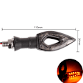 Miniatyrbild 3 av 5: Blinkers 2 st  Universal Motorcykel LED Blinkers Lampa Amber Blinker Ljus 12 LED-pärlor