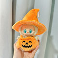 Pikkukuva 5 / 5: /RYI/Vain vaatteet Ensimmäisen ja toisen sukupolven avaimenperä Labubu vaatteet Riipus Kangas Halloween Terävä hattu Pieni kurpitsa asu 1