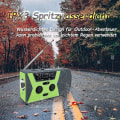 Miniatyrbild 4 av 4: Veva Radio Världsmottagare Överlevnadsutrustning Solradio Veva Nöddynamo Nödradio Nödradio Veva Laddare Ficklampa Handvev