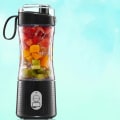 Miniatyrbillede 5 af 5: Bærbar Blender, USB Rejse Juice Kop Personlig Rejse Blender Babymad Blanding Maskine med Opdateret 6 Blade med Kraftig Motor