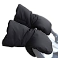Miniatyrbild 1 av 5: 1 Par Vagn Handskar Universal Barnvagn Handmuffar, Frostskyddande Vagn Vantar Vagn Utrustning Shoppingvagn Handvärmare Vattentäta Vinterhandskar Svart Black