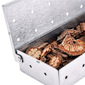 Miniatyrbilde 3 av 5: Røykeboks for gassgrill - Trebrikett-røykeboks i rustfritt stål - Røyksmak for kjøtt - Grillrøykeboks