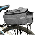 Miniatyrbillede 5 af 5: MTB Bagagebærer Taske, Elektrisk Foldbar Hylde Taske, Kørsel Udstyr, Kamel Taske, Tilbehør, Bagagebærer Taske, Grå, 38*15.5*18cm