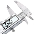 Miniatyrbilde 3 av 4: 1 stk. 0-150mm LCD Digital Skyvelære i Rustfritt Stål Høy-presisjons Elektronisk Linjal Måler Metall Mikrometer Måleverktøy