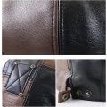 Miniatyrbilde 3 av 5: Hatt for menn, Newsboy, Klassisk Flat Cap, PU-Lær, Cabbie, Ivy, Gatsby, Kjøring, Jakt, Fiskehatt for Far