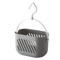 Miniatyrbild 1 av 4: Hylla Förvaringskorg Hängande Duschförvaring Väggmonterad Dusch Caddy Hängande Duschställ Grå 23X14X1 Grey 23X14X13CM