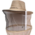 Miniatyrbilde 2 av 4: Cowboyhatt for birøkt, myggnett, bie, hodehette
