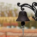 Miniatyrbilde 5 av 5: Retro Antik Jernfugl Dørklokke Hengevegg Dørklokke