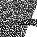 Miniatyrbillede 4 af 5: Kvindes Kjole Langærmet Efterår Rund Hals Leopard Print Bindede Kjole Skørter Sort Black S