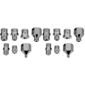 Miniatyrbild 2 av 3: 3 Set / 7 st Airbrush-adapter Snabbkoppling/Avkoppling Koppling för Airbrush-slang 2 Set 2X1.1cm 2 Sets 2X1.1cm