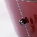 Miniatyrbilde 2 av 2: 20 stk Ull Kobber Gitarre Stropp Lås Låsende Plugger Pins Sopp Formet Endeknapp Svart