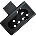 Miniatyrbild 2 av 2: Videodörrklocka Dörrklocka Stöd Hemtillbehör Dörrklocka Fäste Dörrfäste Dörrklocka Hållare Svart 15X8.3c Black 15X8.3cm
