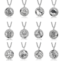 Miniatyrbild 4 av 4: Konstellationshalsband 12 Konstellationshänge Halsband Flickor Gåva Väduren Aries