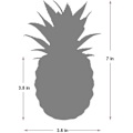 Miniatyrbild 2 av 5: Konstgjord ananasväxt - Falsk ananas Hemma Kit Bord Ananas ()