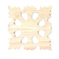 Miniatyrbild 2 av 4: 1x Träskärvad Applikation i Gumm trä DIY Dekoration #b:15*15cm