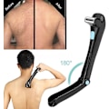 Miniatyrbillede 5 af 5: Ryg Hårfjerning og Kropsshaver, Ergonomisk Håndtag, Barbering Våd eller Tør
