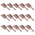 Miniatyrbillede 3 af 4: 20 stk Små Saltskovle Flad Håndtag Ske Beech Teske Mælkepulver Skovle 15 stk 2.8 * 8 cm 15pcs 2.8*8cm