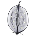 Miniatyrbilde 1 av 3: 1 stk Universal Myggnett Myggnettdeksel For Baby Barn Vogn Netting Svart 106x34cm Black 106x34cm