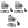 Miniatyrbild 3 av 3: 3 Set Insugningsgrenrörsreparationsskena Aluminiumlegering Grenrörslucka Reparationskit 3 Set 4X3cm 3 Sets 4X3cm