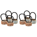 Miniatyrbillede 2 af 4: 12 stk Enkle Rhinestone Hårbånd Elastiske Hårbånd Kreative Hestehale Spænder Til Kvinder Piger 2 stk 8 pcs M