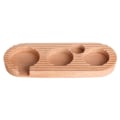 Miniatyrbillede 1 af 4: 51/53mm Træ Kaffeknaster Mat Presse Pulver Kaffe Presset Pulver Holder Kaffe Apparat Opbevaring