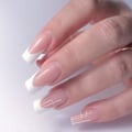 Miniatyrbilde 1 av 5: Klart neglspisser 400 stk akryl falske negler med oppbevaringsboks 10 størrelser lange falske negler for dame neglesalonger og hjemme DIY neglekunst