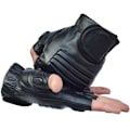 Miniatyrbillede 1 af 5: Udendørs Militære Taktiske Handsker Halv Tassel Combat Anti-Slip Jæger Handsker Mænds Sports Trænings Handsker PU Læder 1 Par