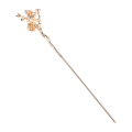 Miniatyrbilde 2 av 3: 1 stk DIY Hårtilbehør Dekorativ Hårnål Antikk Hårnål Kvinne Hodeplagg Gull 17x4cm Golden 17x4cm