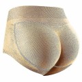 Miniatyrbilde 2 av 4: Dameundertøy med Padding, Slanke Truser, Falsk Rumpe, Sømløse Truser for Damer, Hofteløft, Nakenfarge S Nude