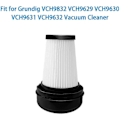 Pikkukuva 3 / 4: RYI_3-pakkaus suodattimia Grundig VCH9832 VCH9629 VCH9630 -imureille -4 -