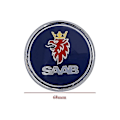 Pikkukuva 3 / 5: 68mm 2 3 Pin Saab Auto Etuosan Konepellin Merkki Takaluukun Puskurin Tunnus Saab 9 3 9 5 9-3 9-5 Saab Emblem Tarra Lisävarusteet Yal Front Carbon_RY