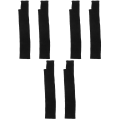 Miniatyrbilde 2 av 2: 6 stk Ensfargede Fingerløse Lange Hansker Strikkede Ull Tommelhull Votter 6 stk 6 pcs
