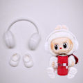 Pikkukuva 1 / 5: /RYI/Mini Labubu -nuken vaatteet kuulokkeet asusteet 15–17 cm:n Labubulle 10 cm:n puuvillanukelle kuulokemikrofoni kuulokesetti vaatelahja #6