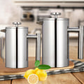 Miniatyrbilde 4 av 4: 800ml Fransk Presse Kaffemaskin, Dobbeltvegget Isolerende Kaffe og Te