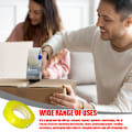 Miniatyrbild 4 av 5: Kompakt Transparent Tejp, 6 Rullar Högviskös Transparent Presentpapperstejp, Klar Glansig Tejp Rullar Smidigt, Extra Starkt Lim