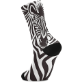 Pikkukuva 4 / 5: Zebra-kuvioiset tyylikkäät ulkoilma- ja urheilusuukat, korkea nilkka, pukeutumissuukat