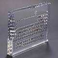 Miniatyrbild 1 av 5: Akryl Periodiska Systemet Med Riktiga Element, Kemiska Element Display, Periodiska Systemet Av Element, Skolundervisning, Födelsedagspresent
