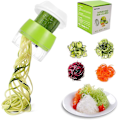 Miniatyrbild 1 av 5: Mini Spiralizer för Grönsaker, Spiralizer Slicer, Med Handhållen Rotering Bra Grepp - Växlande 3 Blad För Varierande Skärningsmönster, Morot, Gurka