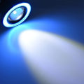 Miniatyrbild 2 av 5: 2-pack Universal Högpresterande 6.3 Vita LED Dimljus Dagsljus COB Isblå