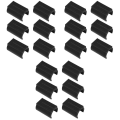 Miniatyrbilde 2 av 2: 75 stk Plast Stolsbeinhetter U-formet Rørhylse Rørklemme Gulvbeskyttere 75 stk 4X2.2CM 75 pcs 4X2.2CM