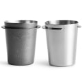 Miniatyrbillede 1 af 4: 2 stk. Rustfrit Stål Dosering Kop Kaffe Sniffing Kop Pulver Feeder, Sort Sølv