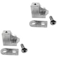 Miniatyrbillede 2 af 2: 3 Sæt Indtag Manifold Reparationsbeslag Aluminium Legering Manifold Flap Reparationskit 2 Sæt 4X3cm 2 Sets 4X3cm