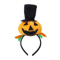 Miniatyrbilde 1 av 2: Elegant Halloween-hodeband med gresskarform, gresskar-mønster