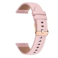 Pikkukuva 1 / 4: Garmin Venu/sq/sq 2/2 Plus kellon ranneke, 20 mm aitoa nahkaa oleva ranneke ruusukullanvärisellä soljella Pink_RY